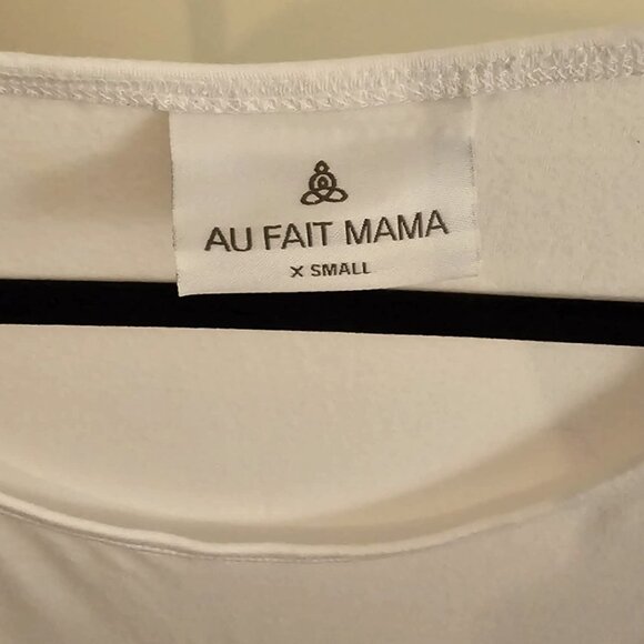 Maternity And Nursing Long sleeve T-shirt Au Fait Maman XS - Picture 3 of 4
